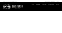 Desktop Screenshot of blueridgemarble.com