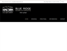 Tablet Screenshot of blueridgemarble.com